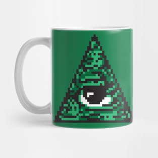 Illuminati pixel art Mug